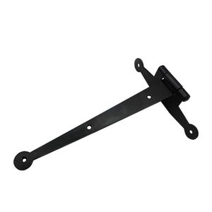 Charnières en T robustes en acier inoxydable avec garantie de 4 ans, installation facile pour portes de hangars industriels, portails de granges, antirouille - Product Image 4