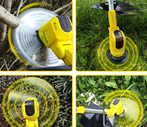 Cortacésped Eléctrico Plegable de Largo Alcance - Una Excelente Herramienta <span class=keywords><strong>para</strong></span> Desherbar y Recortar el Jardín. Cortacésped, Cortadora de Césped - Product Image 4