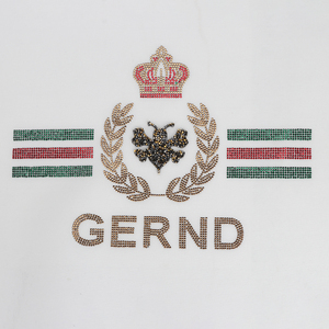 Tỏa sáng sáng hơn tùy chỉnh kim cương hotfix chuyển cho Luxe pha lê vải thiết kế - Product Image 4