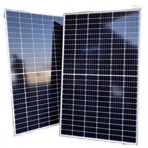 โมดูลแผงโซลาร์เซลล์ OEM Poly HJT BIPV 580W 24V 48V 144 เซลล์แบบฮาล์ฟเซลล์ ประสิทธิภาพ 22.44% รุ่น PW580Wp-144M - Product Image 2