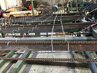 Grande serre agricole à travées multiples Fil de manœuvre en zigzag avec acier galvanisé revêtu de plastique pour canal de verrouillage à ressort