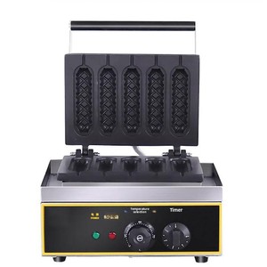Machine à snacks croustillants électrique professionnelle en acier inoxydable à six compartiments, gril à maïs en épi et saucisses à cinq compartiments - Product Image 1