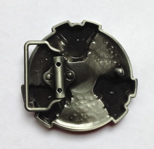 Hebilla de cinturón de nudo celta occidental de aleación de zinc con lazo de 4cm de ancho - Product Image 2