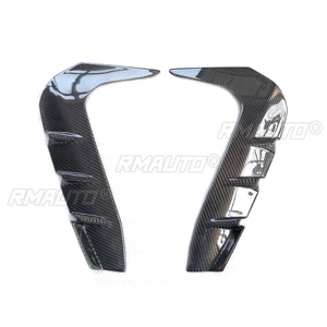 2PCS Carbon Fiber Rear Bumper Side Skirts <b>Splitter</b> Decoration Cover Trim Panel Fit for Toyota GT86 Subaru BRZ 2022-2023 - Product Image 5