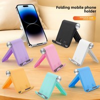 Support de téléphone portable pliable en PP, support de tablette portable simple pour iPhone 17 16 15 14, disponible en gros
