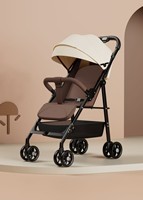 Poussette légère et portable en acier à haute teneur en carbone pour bébé de 3 ans, pliable, capacité de charge de 20 kg, prix abordable