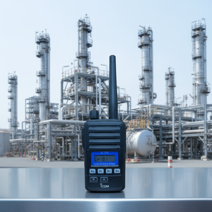 Radio <span class=keywords><strong>Icom</strong></span> IC-F51 ATEX a Prueba de Explosiones, Walkie Talkie Intrínsecamente Seguro para Uso en Minería, Petróleo y Gas en Áreas Peligrosas - Product Image 1