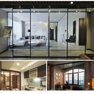 Bên ngoài hiện đại cơ giới Kính thiên văn cửa phần cứng tự động maglev cửa trượt cho biệt thự và khách sạn với mối liên kết - Product Image 6