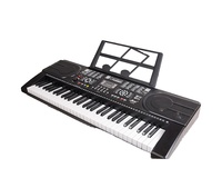 Vente directe usine – Clavier de piano électronique 61 touches pour adultes et enfants, performance professionnelle, 128 rythmes, 128 sons, 8