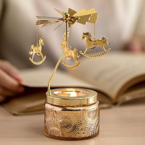 Nouveau design tasses en relief bougies parfumées sans fumée en cire de soja en gros bougie tournante étincelante personnalisée unique - Product Image 2
