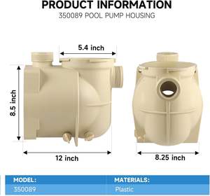 Boîtier de <span class=keywords><strong>pompe</strong></span> de <span class=keywords><strong>piscine</strong></span> compatible avec la <span class=keywords><strong>pompe</strong></span> de <span class=keywords><strong>piscine</strong></span> Superflo <span class=keywords><strong>Pentair</strong></span> 350089 | Compatible avec la <span class=keywords><strong>pompe</strong></span> de <span class=keywords><strong>piscine</strong></span> <span class=keywords><strong>Pentair</strong></span> Superflo - Product Image 2