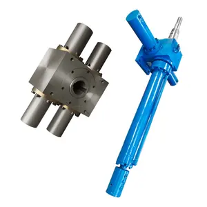 Rotation angle 360 degrees adjustable buffer shaft output rated pressure 16Mpa double action swing hydraulic cylinder