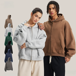 <span class=keywords><strong>Felpa</strong></span> <span class=keywords><strong>Oversize</strong></span> in Cotone con Design Personalizzato, Pullover Corto da Uomo Vestibilità Boxy, Tinta Unita, Stile Streetwear, Pesante - Product Image 1