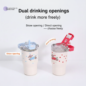 Vaso Térmico Aislado al Vacío de 20oz al por Mayor, Taza de Café de Doble Pared con Tapa Libre de BPA - Product Image 6