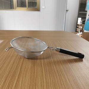 Stainless Steel <b>Mesh</b> <b>Strainer</b> 3 Sizes Anti Slip Handle For Soy Milk Juice Flour Sieve Multifunction Kitchen <b>Strainer</b> - Product Image 3