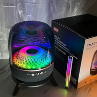 Haut-parleur en verre en gros, en stock, très vendu, avec subwoofer à basses profondes, audio haute puissance pour la maison et l'extérieur.