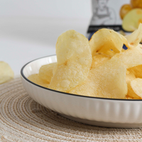 Patatas Fritas Crujientes Saludables Bajas en Grasa, Dulces y Frescas, Cortadas al Momento, para Venta al por Mayor