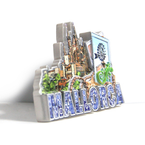 Imán de Refrigerador Personalizado de Resina 3D al por Mayor, Diseños Ecológicos y Duraderos, Logotipo de Benidorm, <span class=keywords><strong>Mallorca</strong></span>, España, Imán Promocional - Product Image 5