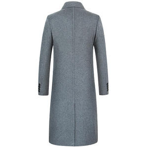 Cappotto lungo da <span class=keywords><strong>uomo</strong></span> in lana da <span class=keywords><strong>uomo</strong></span> in lana Double face in Nylon - Product Image 3