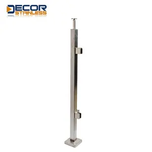 Corrosion and rust prevention Nickel White Baluster Post 304 316 Stainless Steel Exquisite craftsmanship Baluster Post