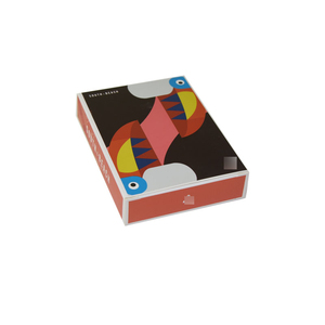 Forme hexagonale personnalisée Turquie turque personnalisée Xxx 57 cartes de jeu sexy pour adultes des deux côtés cartes à jouer de poker en plastique avec boîte avant - Product Image 3