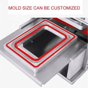 Automatic Vertical Food Tray Sealing Flushing Packing Manual Desktop Fast Food Tray Sealing Machine for Plastic <b>Containers</b> - Product Image 3