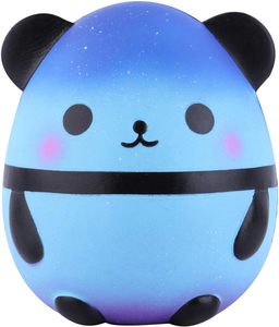 Jouet anti-stress en mousse PU en forme d'œuf, Panda Squishy Kawaii à remontée lente, jouet à presser mignon en forme d'animal pour soulager le stress - Product Image 4