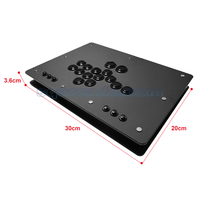 Manette de jeu MAG-SF6 Street FunFortres Arcade Fighter 6 Fighting 15 touches Hitbox Sanwa OBSF-24 30 PC// Interface Type-C