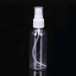 2026 Quality Transparent White Cap Pump Sprayer 50ml Accept Custom logo PET <b>Plastic</b> <b>Bottle</b> - Product Image 2