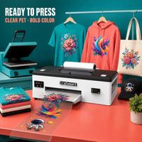 Mesin Cetak Kaos Erasmart A3 DTF Printer Running Club Marathon Race Day untuk Pesanan Acara Olahraga Transfer Film PET