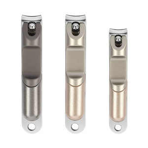 Coupe-ongles en acier inoxydable avec logo personnalisé, outil de manucure durable et portable pour usage professionnel et domestique - Product Image 2