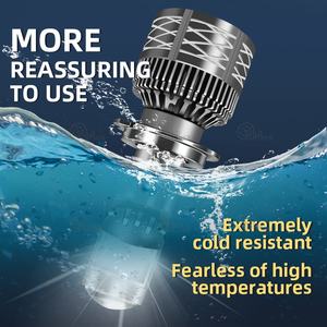 Супер яркие 150 Вт 20000 люмен H4 H7 9005 светодиодные фары 9006 фары автомобиля дальнего света ближнего света H4 светодиодные фары - Product Image 5