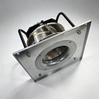 Ventilateur centrifuge à retour arrière EC 310mm K3G310-BB49-02 380-480V 50/60Hz 1650W 3140RPM Module d'impeller à bride carrée Service sur mesure