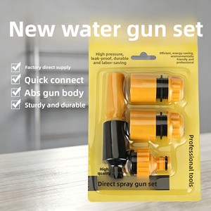 Tuyau d'arrosage haute pression à injection directe pour jardin, douche, voiture, usage domestique et paysager, avec jet réglable - Product Image 1