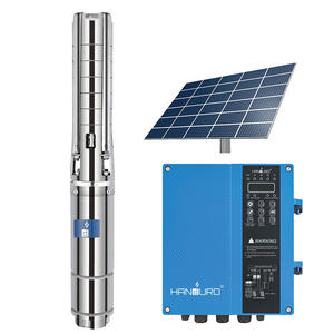 Pompe Immergee Solaire Ensemble de <span class=keywords><strong>pompes</strong></span> à eau pour puits profonds de forage submersible solaire - Product Image 1
