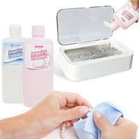 Liquide de nettoyage spécial pour machine de nettoyage à ultrasons électrique bijoux gemmes (anti-ternissement) diamant argent or-50/125/250ML