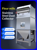 Extracteur de poussière antidéflagrant en acier inoxydable pour moulin à farine, usine alimentaire et atelier de granulés