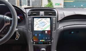 Para Acura TL 2004-2008, Pantalla Táctil de 12.1 Pulgadas, Navegación GPS Integrada, Android Auto, CarPlay, Audio de Alta Resolución, Tarjeta SD, Soporte para Tablero, TV - Product Image 2