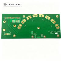 Fabrication de circuits imprimés multicouches haute fréquence Rogers RO4350B, produits RF 5G, service OEM rapide 24H, surface ENIG NEXPCBA