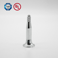 Kit de suspension de poussoirs légers en laiton avec placage pour pince à câble suspendue à LED vente en gros