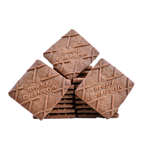 Giá bán buôn 305g giòn ngọt dừa thô Latte Có hương vị bánh quy giòn Mỏng đồ ăn nhẹ thông thường hộp giấy kết cấu giòn bánh quy cà phê - Product Image 5