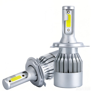 Phare LED H4 150W, puce 3570, double tube en cuivre, <span class=keywords><strong>lampe</strong></span> de modification automobile - Product Image 1