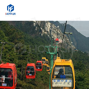 Cabin de téléphérique circulaire à poignée fixe HOTFUN HFSD09, personnalisable, pour usage extérieur et intérieur, capacité de 500 kg - Product Image 3