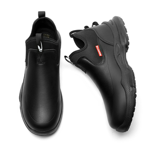Zapatos de Seguridad con Puntera de Acero para Hombre, de Alta Calidad, Resistentes al Agua, Antideslizantes, para Trabajo, Protección Laboral, OEM - Product Image 2