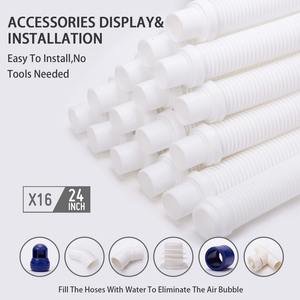 Automatic <strong>Pool</strong> <strong>Vacuum</strong> Above Ground In-ground <strong>Pool</strong> Powerful Suction <strong>Pool</strong> Sweeper with Quiet Cleaning Side Climb - Product Image 4