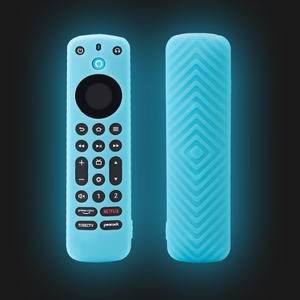 <span class=keywords><strong>2022</strong></span> año modelo para <span class=keywords><strong>Amazon</strong></span> Fire TV Control remoto funda de silicona personalizable varios colores embalaje impermeable para la venta - Product Image 1