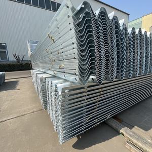 <span class=keywords><strong>Highway</strong></span> <span class=keywords><strong>Guardrail</strong></span> Durable de alta calidad de metal de doble haz de reflectores de fábrica al por mayor de seguridad vial mejorada anticorrosión - Product Image 2