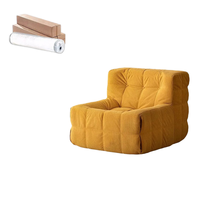 Ensemble de canapé modulaire simple pour chambre ou balcon, canapé simple tatami avec rembourrage en éponge