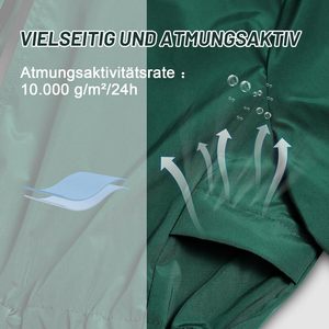Impermeable Ligero y Transpirable para Mujer, Marca <span class=keywords><strong>Durio</strong></span>, con Capucha, Plegable, Ideal para Viajes y Senderismo - Product Image 5