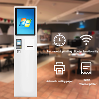 Kiosque interactif pour la réservation de billets de cinéma et la commande de repas au restaurant, en vente